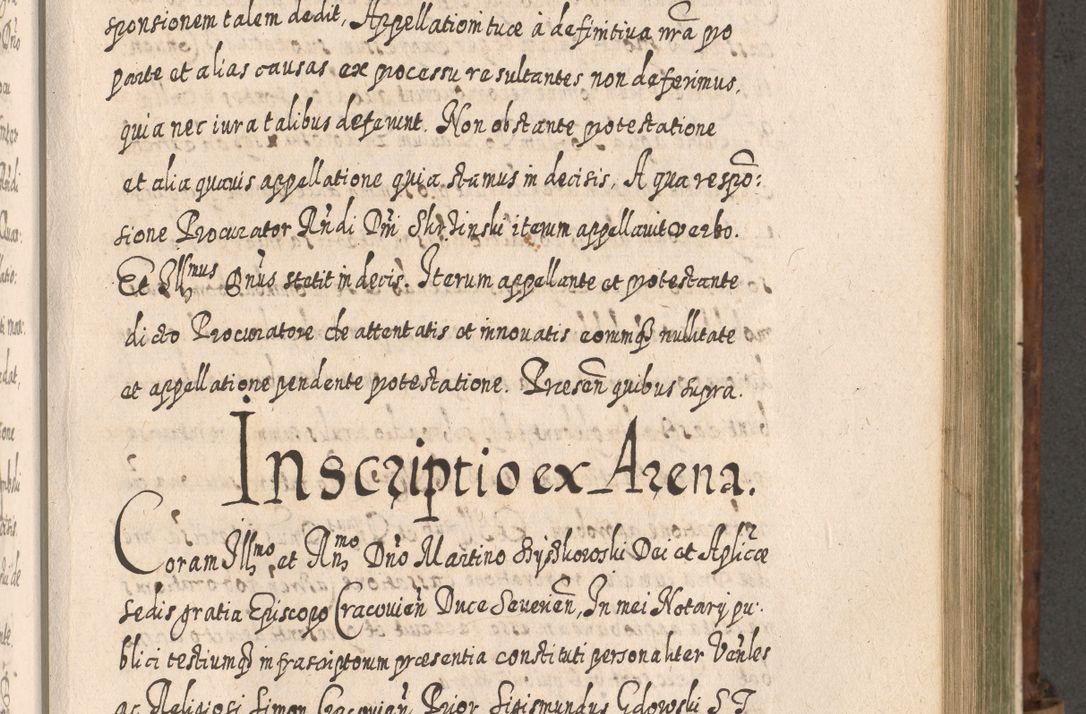 Zdjęcie nr 860 dla obiektu archiwalnego: Acta actorum, causarum spiritualium, civilium, criminalium, obligationum, quietationum, inscpritionum, cessionum, decimarum, testamentorum R. D. Martini Szyszkowski, episcopi Cracoviensis, ducis Severiensis in annis 1620 - 1623. Tomus secundus.