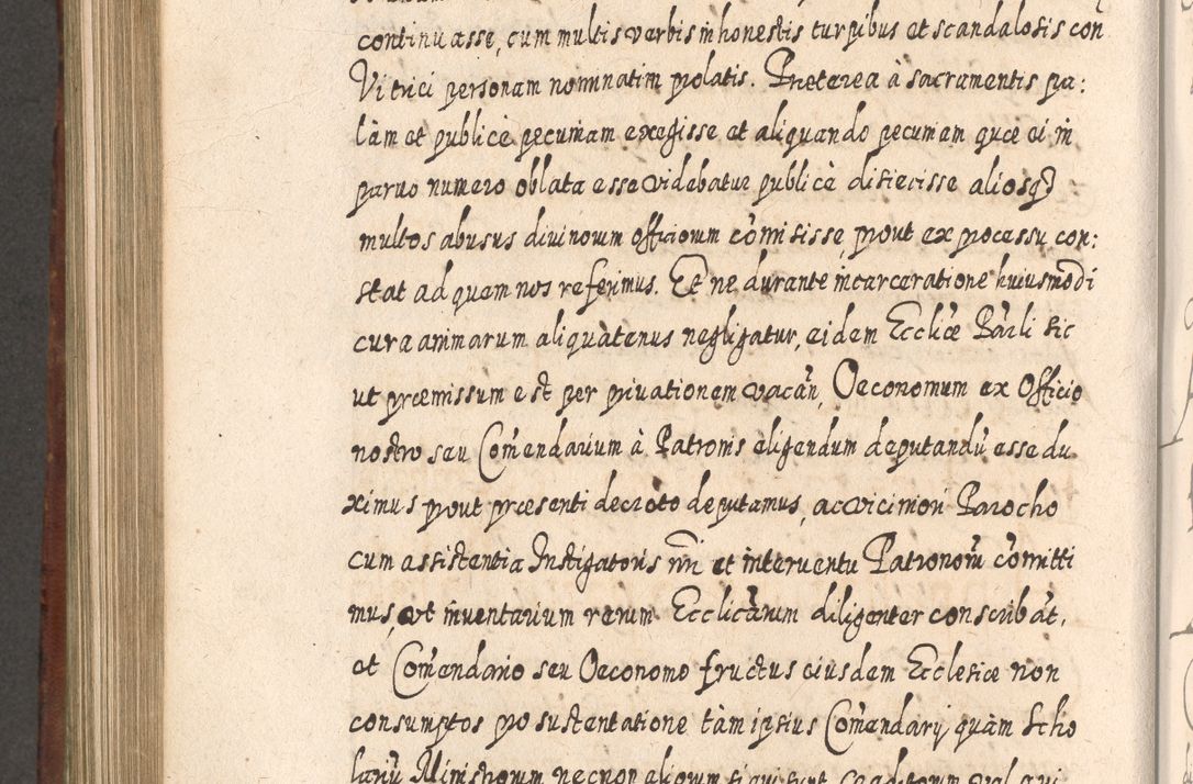 Zdjęcie nr 851 dla obiektu archiwalnego: Acta actorum, causarum spiritualium, civilium, criminalium, obligationum, quietationum, inscpritionum, cessionum, decimarum, testamentorum R. D. Martini Szyszkowski, episcopi Cracoviensis, ducis Severiensis in annis 1620 - 1623. Tomus secundus.