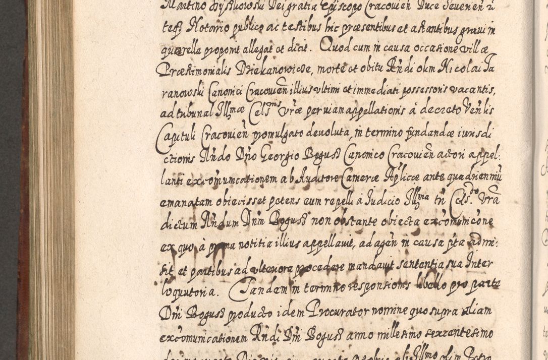 Zdjęcie nr 853 dla obiektu archiwalnego: Acta actorum, causarum spiritualium, civilium, criminalium, obligationum, quietationum, inscpritionum, cessionum, decimarum, testamentorum R. D. Martini Szyszkowski, episcopi Cracoviensis, ducis Severiensis in annis 1620 - 1623. Tomus secundus.