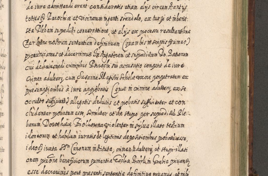 Zdjęcie nr 850 dla obiektu archiwalnego: Acta actorum, causarum spiritualium, civilium, criminalium, obligationum, quietationum, inscpritionum, cessionum, decimarum, testamentorum R. D. Martini Szyszkowski, episcopi Cracoviensis, ducis Severiensis in annis 1620 - 1623. Tomus secundus.