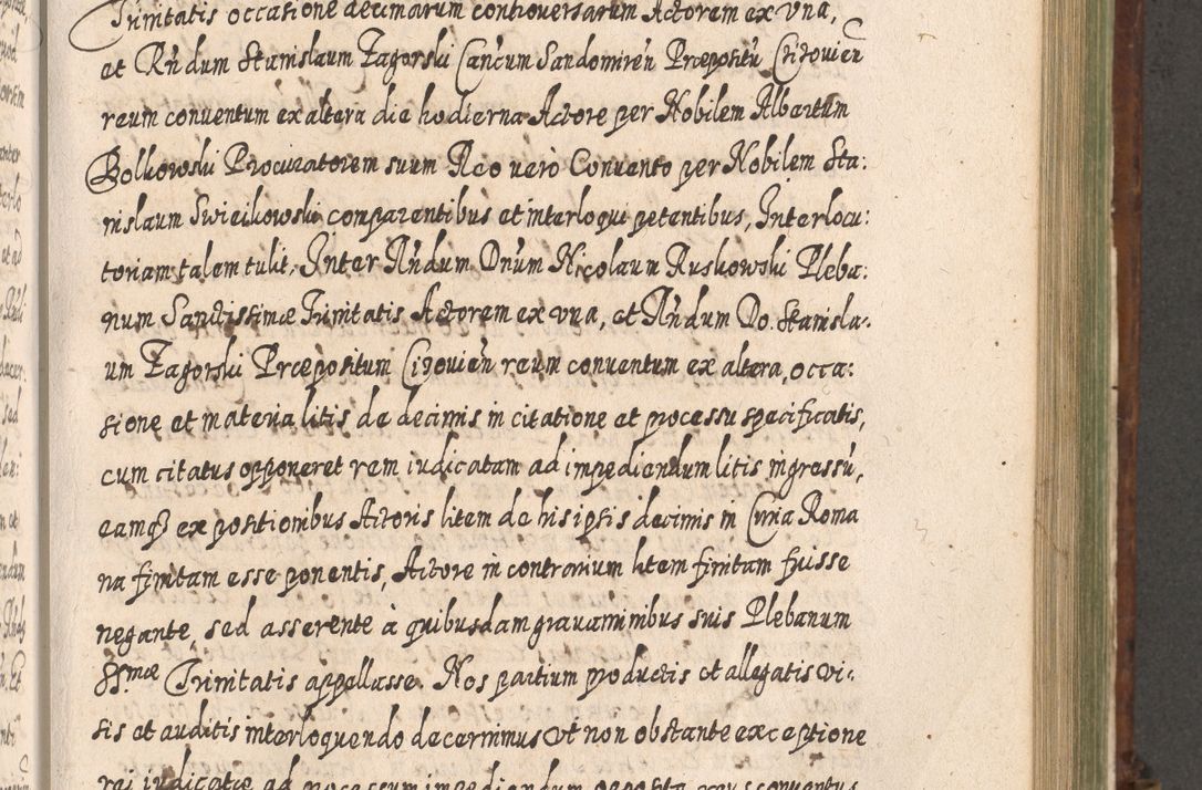 Zdjęcie nr 840 dla obiektu archiwalnego: Acta actorum, causarum spiritualium, civilium, criminalium, obligationum, quietationum, inscpritionum, cessionum, decimarum, testamentorum R. D. Martini Szyszkowski, episcopi Cracoviensis, ducis Severiensis in annis 1620 - 1623. Tomus secundus.