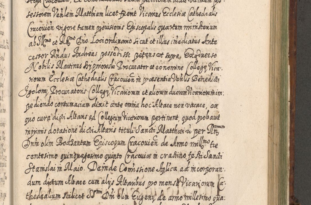 Zdjęcie nr 836 dla obiektu archiwalnego: Acta actorum, causarum spiritualium, civilium, criminalium, obligationum, quietationum, inscpritionum, cessionum, decimarum, testamentorum R. D. Martini Szyszkowski, episcopi Cracoviensis, ducis Severiensis in annis 1620 - 1623. Tomus secundus.