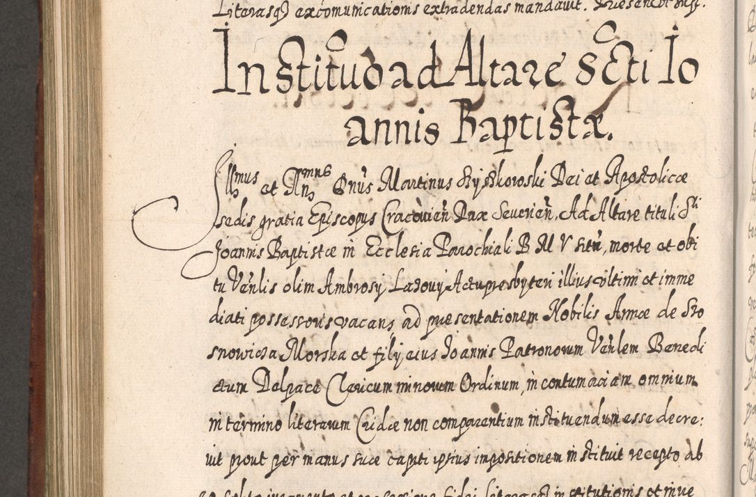 Zdjęcie nr 829 dla obiektu archiwalnego: Acta actorum, causarum spiritualium, civilium, criminalium, obligationum, quietationum, inscpritionum, cessionum, decimarum, testamentorum R. D. Martini Szyszkowski, episcopi Cracoviensis, ducis Severiensis in annis 1620 - 1623. Tomus secundus.
