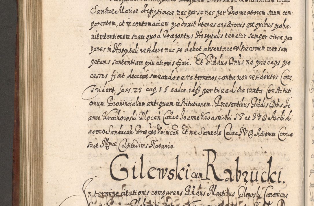 Zdjęcie nr 823 dla obiektu archiwalnego: Acta actorum, causarum spiritualium, civilium, criminalium, obligationum, quietationum, inscpritionum, cessionum, decimarum, testamentorum R. D. Martini Szyszkowski, episcopi Cracoviensis, ducis Severiensis in annis 1620 - 1623. Tomus secundus.