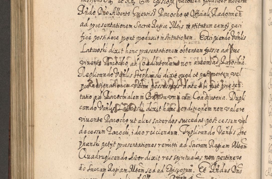 Zdjęcie nr 1021 dla obiektu archiwalnego: Acta actorum, causarum spiritualium, civilium, criminalium, obligationum, quietationum, inscpritionum, cessionum, decimarum, testamentorum R. D. Martini Szyszkowski, episcopi Cracoviensis, ducis Severiensis in annis 1620 - 1623. Tomus secundus.