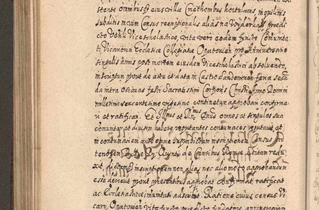 Zdjęcie nr 1015 dla obiektu archiwalnego: Acta actorum, causarum spiritualium, civilium, criminalium, obligationum, quietationum, inscpritionum, cessionum, decimarum, testamentorum R. D. Martini Szyszkowski, episcopi Cracoviensis, ducis Severiensis in annis 1620 - 1623. Tomus secundus.