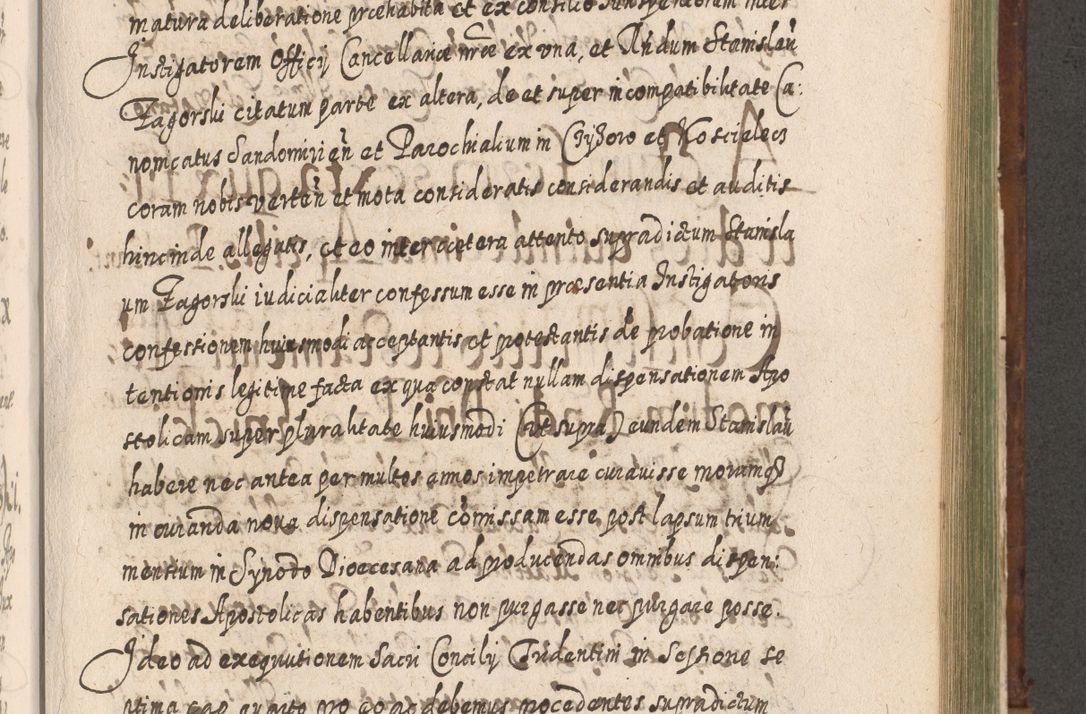 Zdjęcie nr 1012 dla obiektu archiwalnego: Acta actorum, causarum spiritualium, civilium, criminalium, obligationum, quietationum, inscpritionum, cessionum, decimarum, testamentorum R. D. Martini Szyszkowski, episcopi Cracoviensis, ducis Severiensis in annis 1620 - 1623. Tomus secundus.