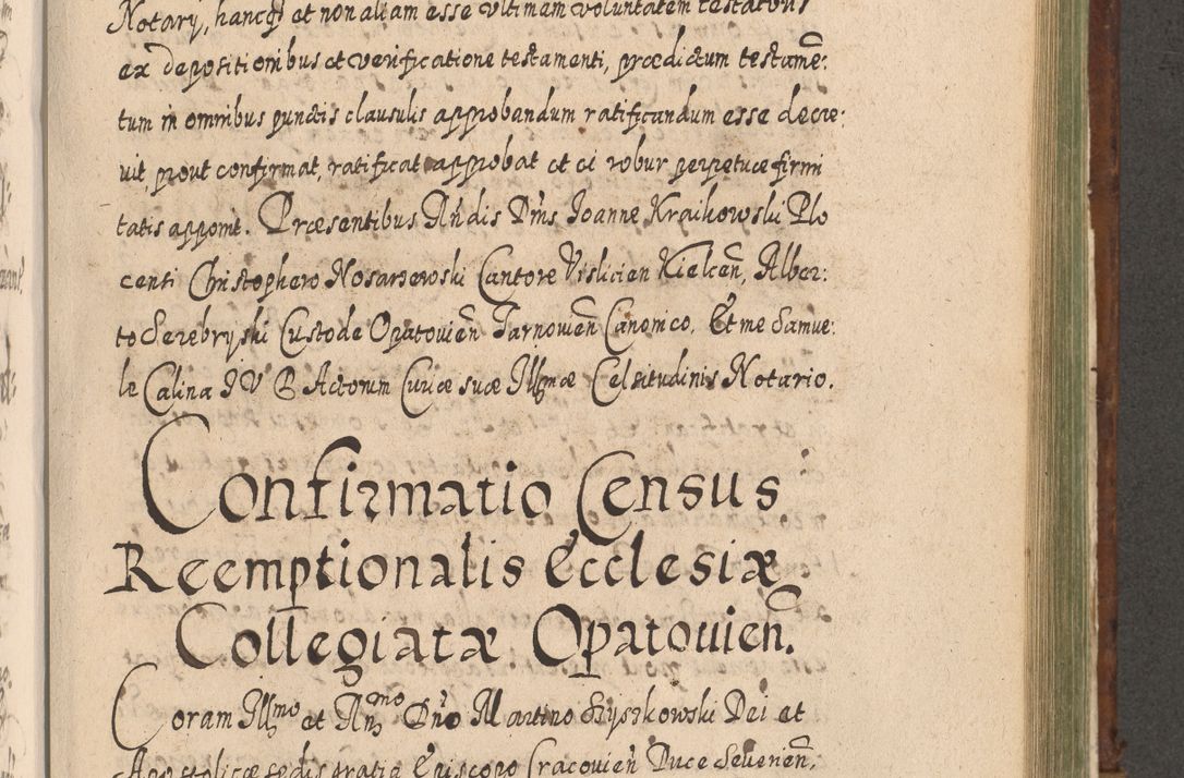 Zdjęcie nr 1014 dla obiektu archiwalnego: Acta actorum, causarum spiritualium, civilium, criminalium, obligationum, quietationum, inscpritionum, cessionum, decimarum, testamentorum R. D. Martini Szyszkowski, episcopi Cracoviensis, ducis Severiensis in annis 1620 - 1623. Tomus secundus.