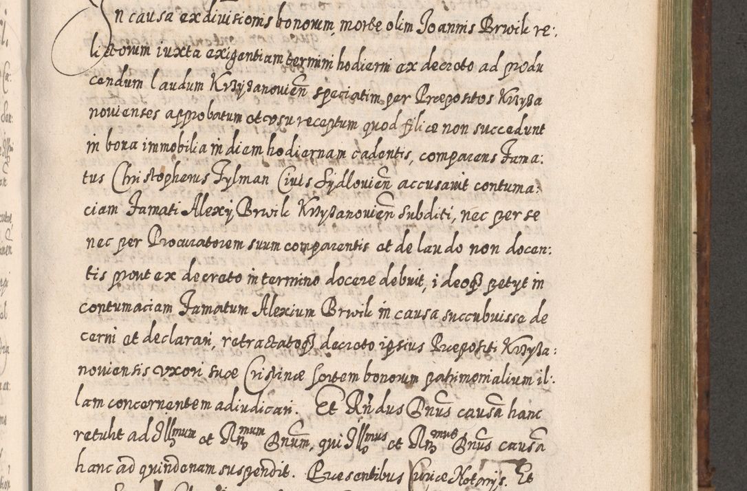 Zdjęcie nr 998 dla obiektu archiwalnego: Acta actorum, causarum spiritualium, civilium, criminalium, obligationum, quietationum, inscpritionum, cessionum, decimarum, testamentorum R. D. Martini Szyszkowski, episcopi Cracoviensis, ducis Severiensis in annis 1620 - 1623. Tomus secundus.