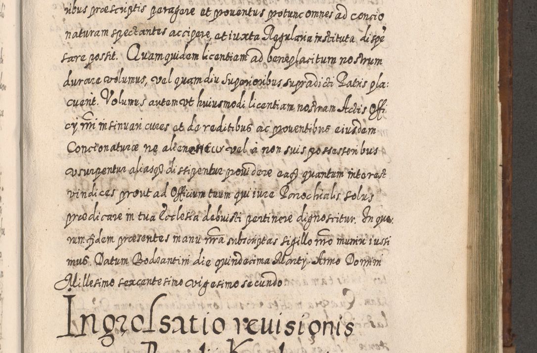 Zdjęcie nr 986 dla obiektu archiwalnego: Acta actorum, causarum spiritualium, civilium, criminalium, obligationum, quietationum, inscpritionum, cessionum, decimarum, testamentorum R. D. Martini Szyszkowski, episcopi Cracoviensis, ducis Severiensis in annis 1620 - 1623. Tomus secundus.