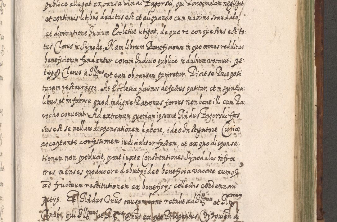 Zdjęcie nr 982 dla obiektu archiwalnego: Acta actorum, causarum spiritualium, civilium, criminalium, obligationum, quietationum, inscpritionum, cessionum, decimarum, testamentorum R. D. Martini Szyszkowski, episcopi Cracoviensis, ducis Severiensis in annis 1620 - 1623. Tomus secundus.