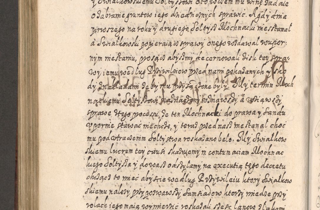 Zdjęcie nr 971 dla obiektu archiwalnego: Acta actorum, causarum spiritualium, civilium, criminalium, obligationum, quietationum, inscpritionum, cessionum, decimarum, testamentorum R. D. Martini Szyszkowski, episcopi Cracoviensis, ducis Severiensis in annis 1620 - 1623. Tomus secundus.