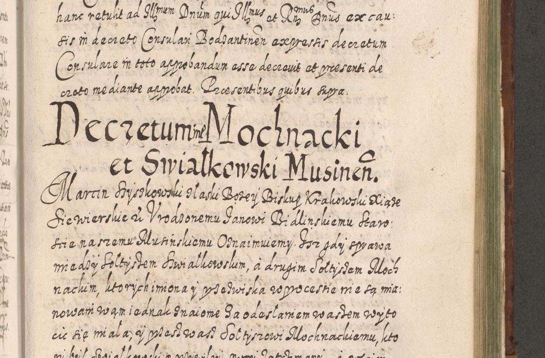 Zdjęcie nr 970 dla obiektu archiwalnego: Acta actorum, causarum spiritualium, civilium, criminalium, obligationum, quietationum, inscpritionum, cessionum, decimarum, testamentorum R. D. Martini Szyszkowski, episcopi Cracoviensis, ducis Severiensis in annis 1620 - 1623. Tomus secundus.