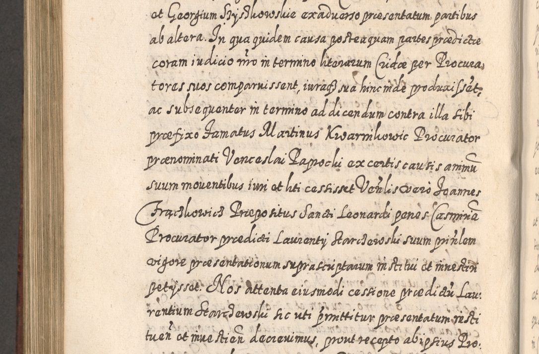 Zdjęcie nr 965 dla obiektu archiwalnego: Acta actorum, causarum spiritualium, civilium, criminalium, obligationum, quietationum, inscpritionum, cessionum, decimarum, testamentorum R. D. Martini Szyszkowski, episcopi Cracoviensis, ducis Severiensis in annis 1620 - 1623. Tomus secundus.
