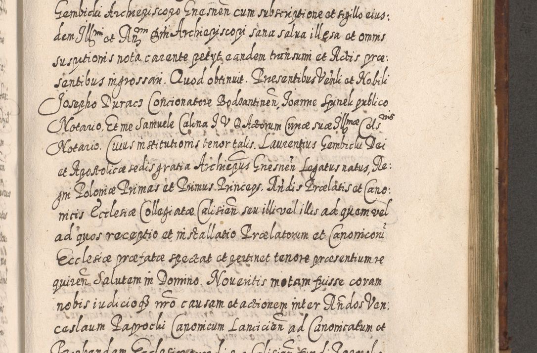 Zdjęcie nr 964 dla obiektu archiwalnego: Acta actorum, causarum spiritualium, civilium, criminalium, obligationum, quietationum, inscpritionum, cessionum, decimarum, testamentorum R. D. Martini Szyszkowski, episcopi Cracoviensis, ducis Severiensis in annis 1620 - 1623. Tomus secundus.