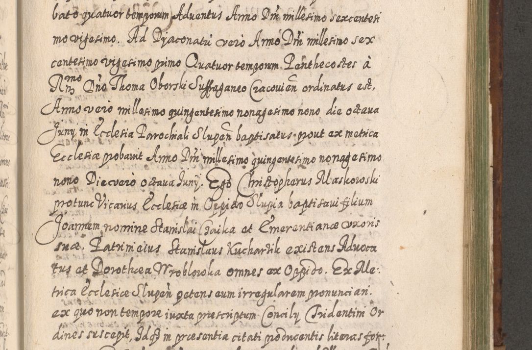 Zdjęcie nr 962 dla obiektu archiwalnego: Acta actorum, causarum spiritualium, civilium, criminalium, obligationum, quietationum, inscpritionum, cessionum, decimarum, testamentorum R. D. Martini Szyszkowski, episcopi Cracoviensis, ducis Severiensis in annis 1620 - 1623. Tomus secundus.