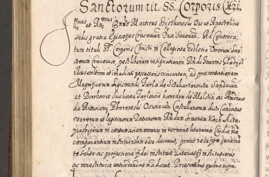Zdjęcie nr 963 dla obiektu archiwalnego: Acta actorum, causarum spiritualium, civilium, criminalium, obligationum, quietationum, inscpritionum, cessionum, decimarum, testamentorum R. D. Martini Szyszkowski, episcopi Cracoviensis, ducis Severiensis in annis 1620 - 1623. Tomus secundus.
