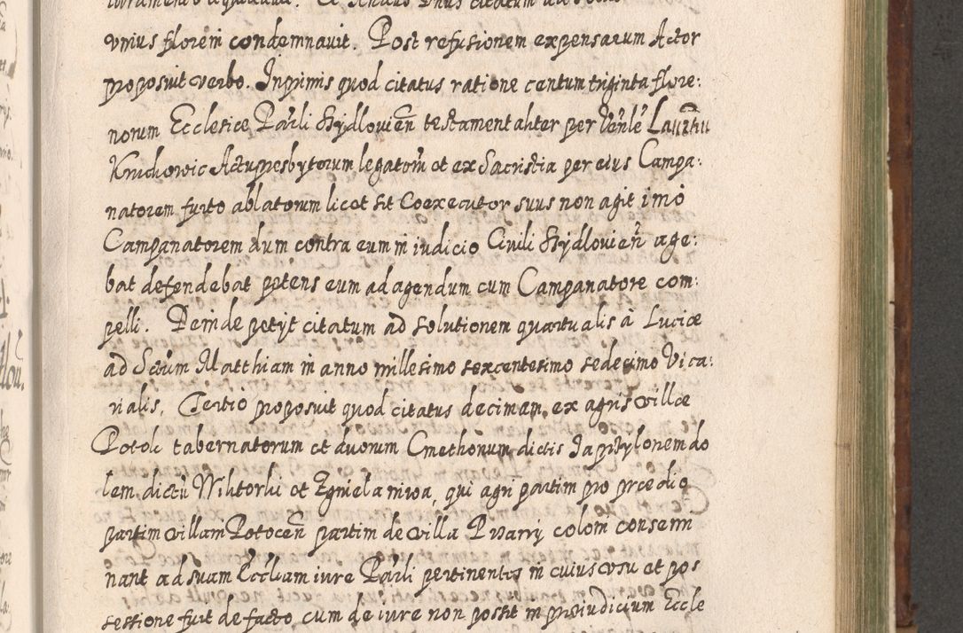 Zdjęcie nr 950 dla obiektu archiwalnego: Acta actorum, causarum spiritualium, civilium, criminalium, obligationum, quietationum, inscpritionum, cessionum, decimarum, testamentorum R. D. Martini Szyszkowski, episcopi Cracoviensis, ducis Severiensis in annis 1620 - 1623. Tomus secundus.