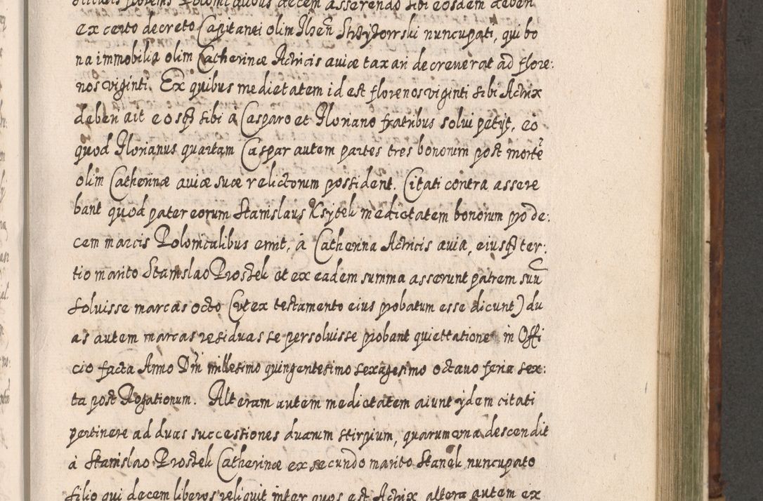 Zdjęcie nr 942 dla obiektu archiwalnego: Acta actorum, causarum spiritualium, civilium, criminalium, obligationum, quietationum, inscpritionum, cessionum, decimarum, testamentorum R. D. Martini Szyszkowski, episcopi Cracoviensis, ducis Severiensis in annis 1620 - 1623. Tomus secundus.