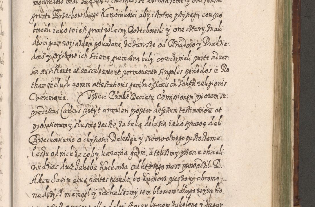 Zdjęcie nr 940 dla obiektu archiwalnego: Acta actorum, causarum spiritualium, civilium, criminalium, obligationum, quietationum, inscpritionum, cessionum, decimarum, testamentorum R. D. Martini Szyszkowski, episcopi Cracoviensis, ducis Severiensis in annis 1620 - 1623. Tomus secundus.