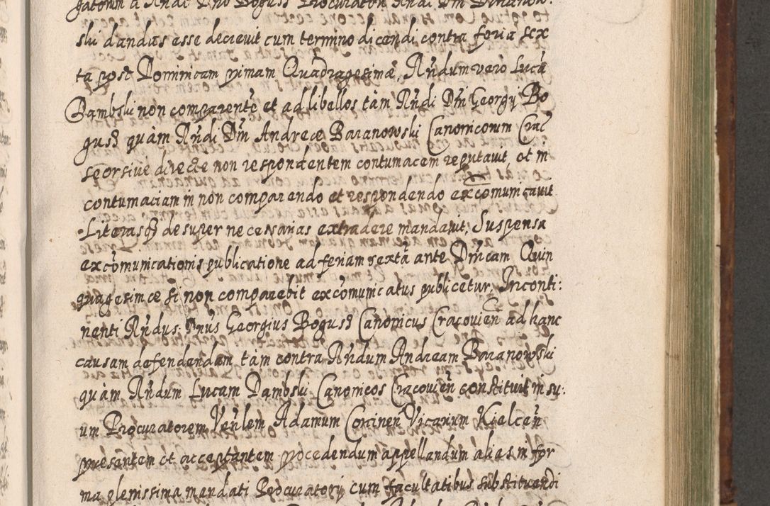 Zdjęcie nr 934 dla obiektu archiwalnego: Acta actorum, causarum spiritualium, civilium, criminalium, obligationum, quietationum, inscpritionum, cessionum, decimarum, testamentorum R. D. Martini Szyszkowski, episcopi Cracoviensis, ducis Severiensis in annis 1620 - 1623. Tomus secundus.