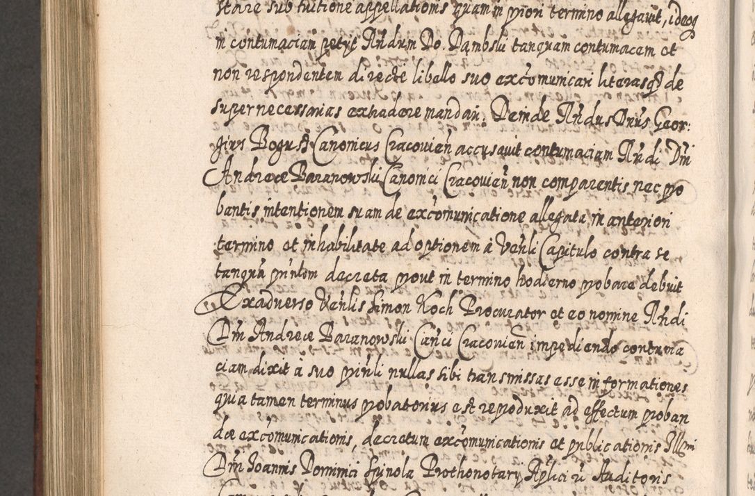 Zdjęcie nr 931 dla obiektu archiwalnego: Acta actorum, causarum spiritualium, civilium, criminalium, obligationum, quietationum, inscpritionum, cessionum, decimarum, testamentorum R. D. Martini Szyszkowski, episcopi Cracoviensis, ducis Severiensis in annis 1620 - 1623. Tomus secundus.