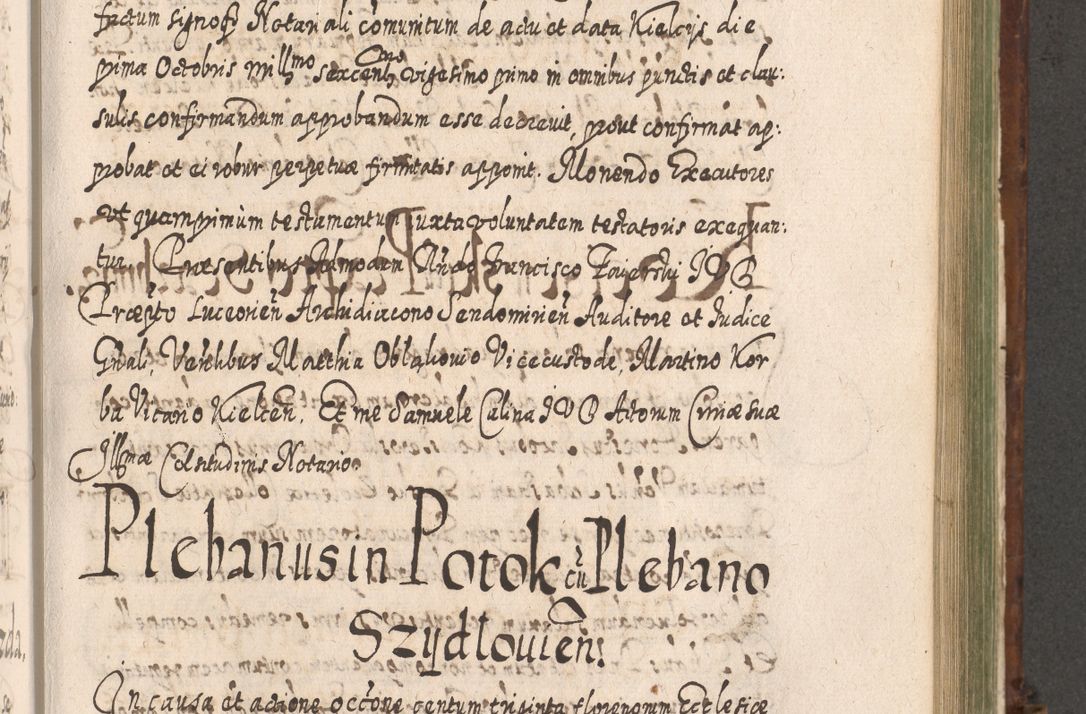 Zdjęcie nr 924 dla obiektu archiwalnego: Acta actorum, causarum spiritualium, civilium, criminalium, obligationum, quietationum, inscpritionum, cessionum, decimarum, testamentorum R. D. Martini Szyszkowski, episcopi Cracoviensis, ducis Severiensis in annis 1620 - 1623. Tomus secundus.