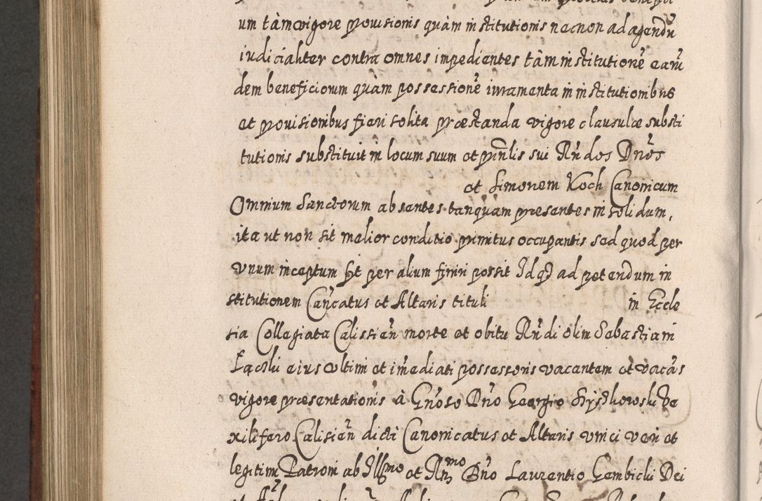 Zdjęcie nr 915 dla obiektu archiwalnego: Acta actorum, causarum spiritualium, civilium, criminalium, obligationum, quietationum, inscpritionum, cessionum, decimarum, testamentorum R. D. Martini Szyszkowski, episcopi Cracoviensis, ducis Severiensis in annis 1620 - 1623. Tomus secundus.