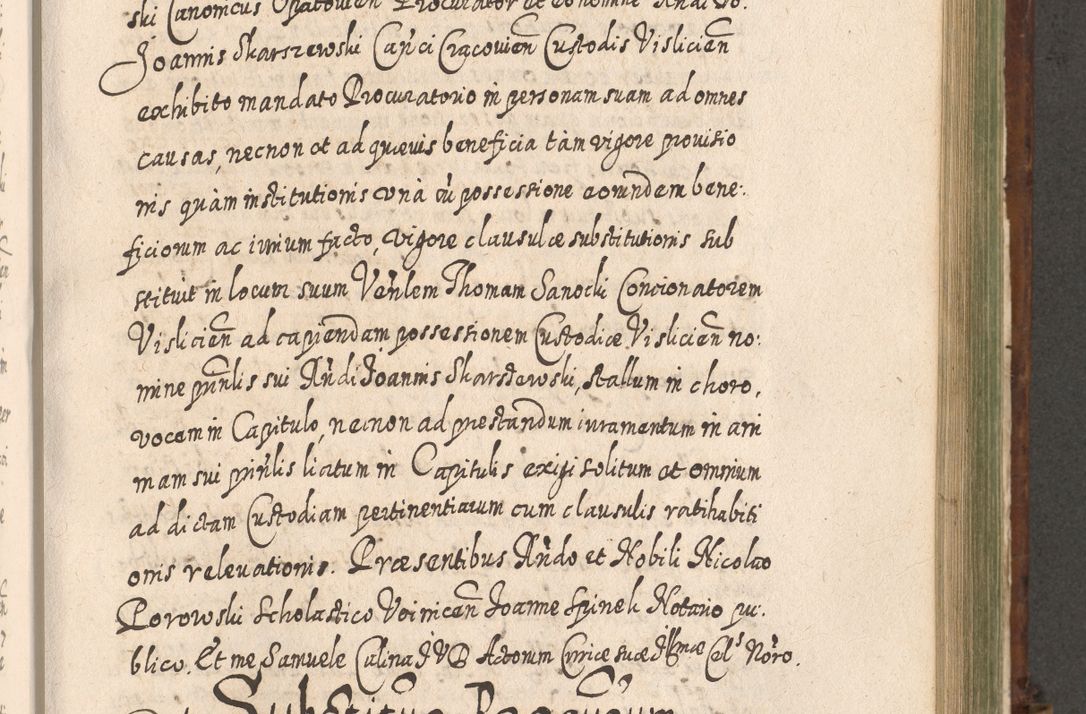 Zdjęcie nr 914 dla obiektu archiwalnego: Acta actorum, causarum spiritualium, civilium, criminalium, obligationum, quietationum, inscpritionum, cessionum, decimarum, testamentorum R. D. Martini Szyszkowski, episcopi Cracoviensis, ducis Severiensis in annis 1620 - 1623. Tomus secundus.