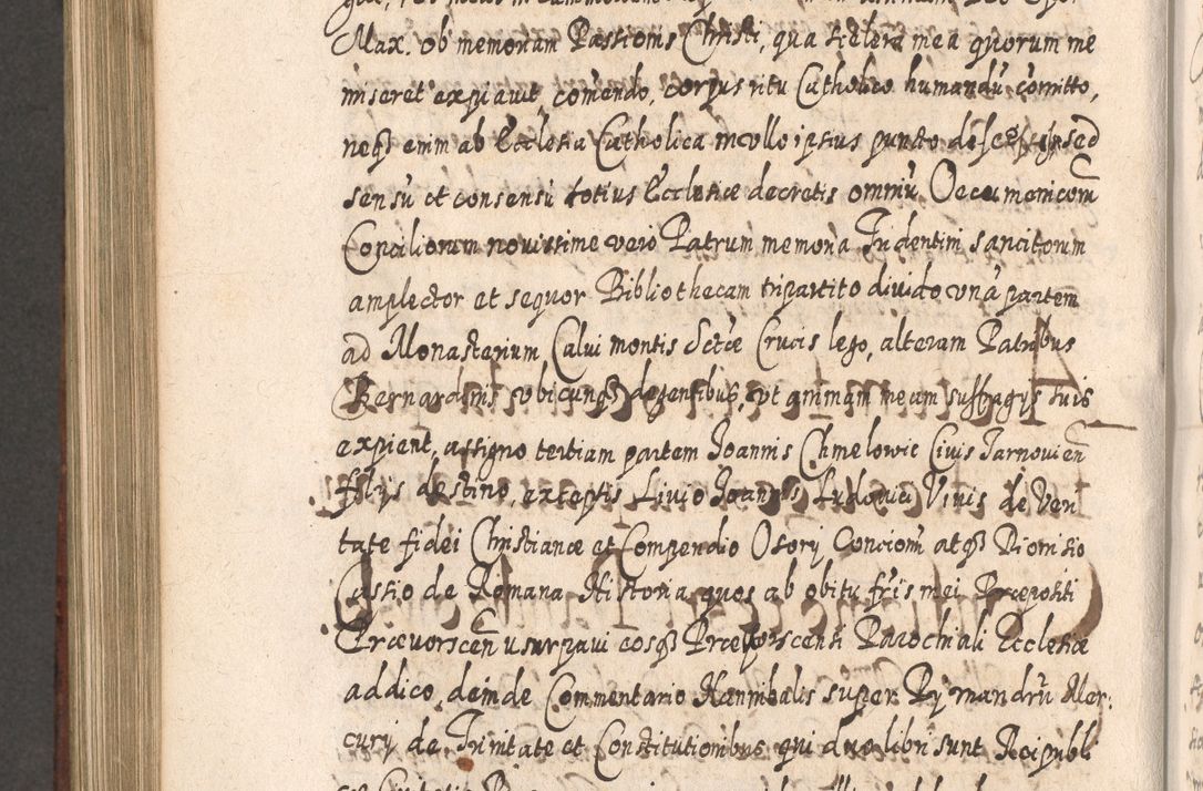 Zdjęcie nr 927 dla obiektu archiwalnego: Acta actorum, causarum spiritualium, civilium, criminalium, obligationum, quietationum, inscpritionum, cessionum, decimarum, testamentorum R. D. Martini Szyszkowski, episcopi Cracoviensis, ducis Severiensis in annis 1620 - 1623. Tomus secundus.