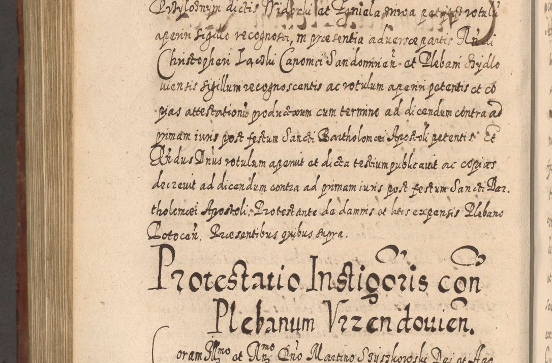 Zdjęcie nr 1203 dla obiektu archiwalnego: Acta actorum, causarum spiritualium, civilium, criminalium, obligationum, quietationum, inscpritionum, cessionum, decimarum, testamentorum R. D. Martini Szyszkowski, episcopi Cracoviensis, ducis Severiensis in annis 1620 - 1623. Tomus secundus.