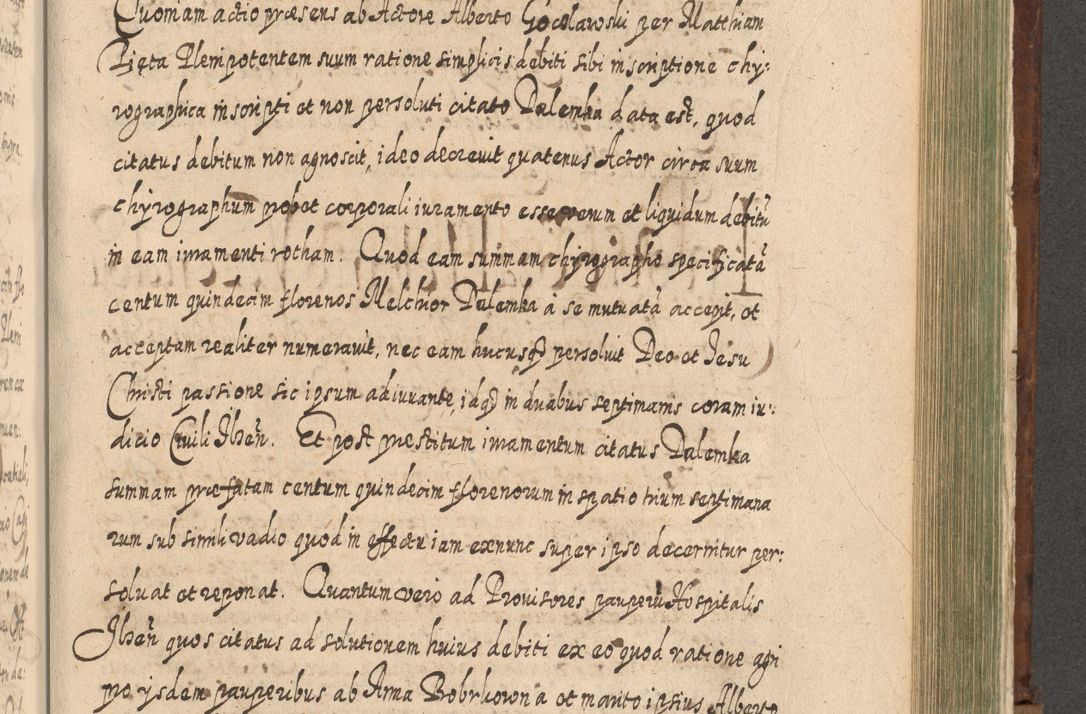Zdjęcie nr 1194 dla obiektu archiwalnego: Acta actorum, causarum spiritualium, civilium, criminalium, obligationum, quietationum, inscpritionum, cessionum, decimarum, testamentorum R. D. Martini Szyszkowski, episcopi Cracoviensis, ducis Severiensis in annis 1620 - 1623. Tomus secundus.