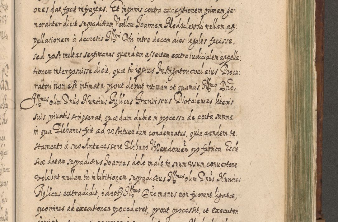Zdjęcie nr 1196 dla obiektu archiwalnego: Acta actorum, causarum spiritualium, civilium, criminalium, obligationum, quietationum, inscpritionum, cessionum, decimarum, testamentorum R. D. Martini Szyszkowski, episcopi Cracoviensis, ducis Severiensis in annis 1620 - 1623. Tomus secundus.