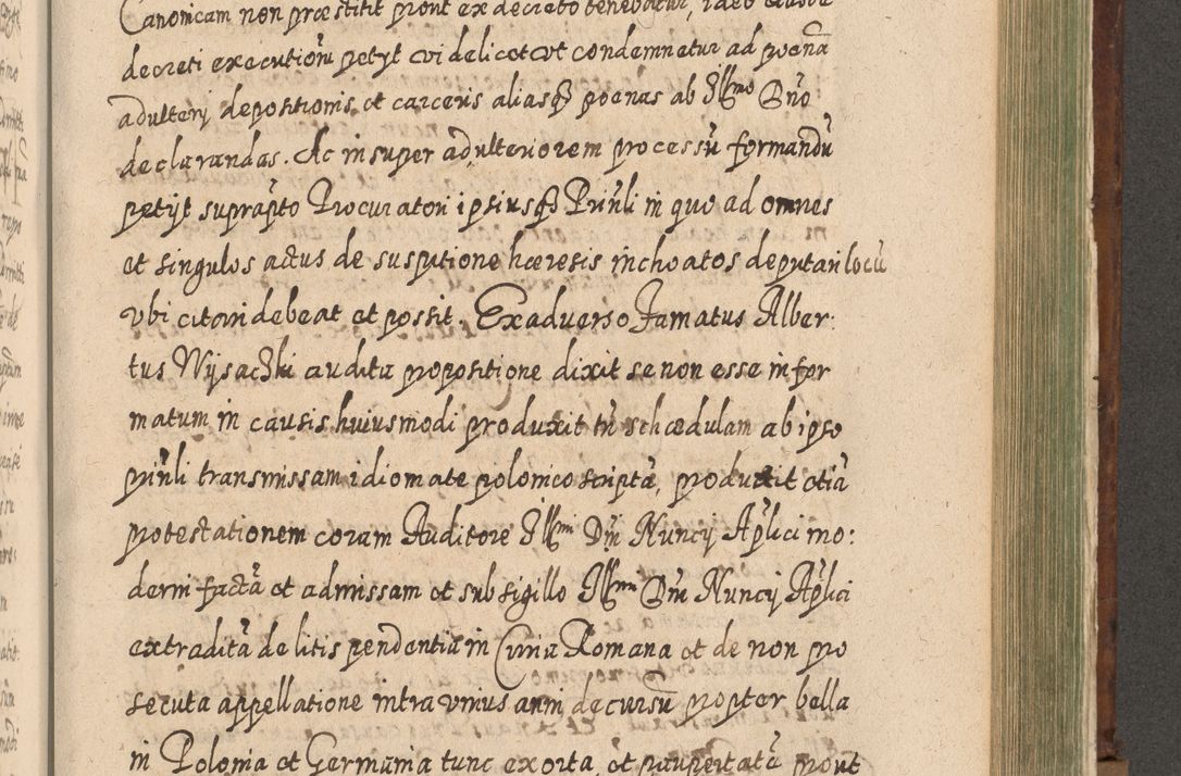 Zdjęcie nr 1182 dla obiektu archiwalnego: Acta actorum, causarum spiritualium, civilium, criminalium, obligationum, quietationum, inscpritionum, cessionum, decimarum, testamentorum R. D. Martini Szyszkowski, episcopi Cracoviensis, ducis Severiensis in annis 1620 - 1623. Tomus secundus.