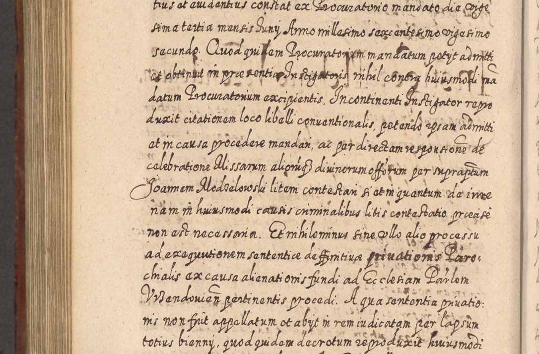 Zdjęcie nr 1181 dla obiektu archiwalnego: Acta actorum, causarum spiritualium, civilium, criminalium, obligationum, quietationum, inscpritionum, cessionum, decimarum, testamentorum R. D. Martini Szyszkowski, episcopi Cracoviensis, ducis Severiensis in annis 1620 - 1623. Tomus secundus.