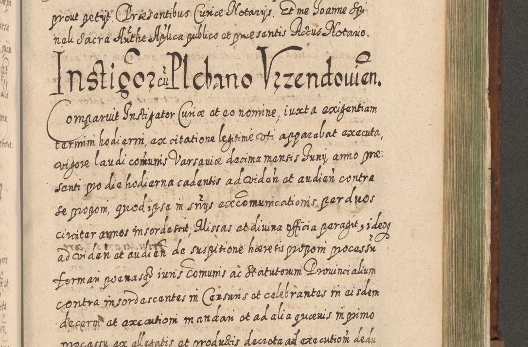 Zdjęcie nr 1180 dla obiektu archiwalnego: Acta actorum, causarum spiritualium, civilium, criminalium, obligationum, quietationum, inscpritionum, cessionum, decimarum, testamentorum R. D. Martini Szyszkowski, episcopi Cracoviensis, ducis Severiensis in annis 1620 - 1623. Tomus secundus.