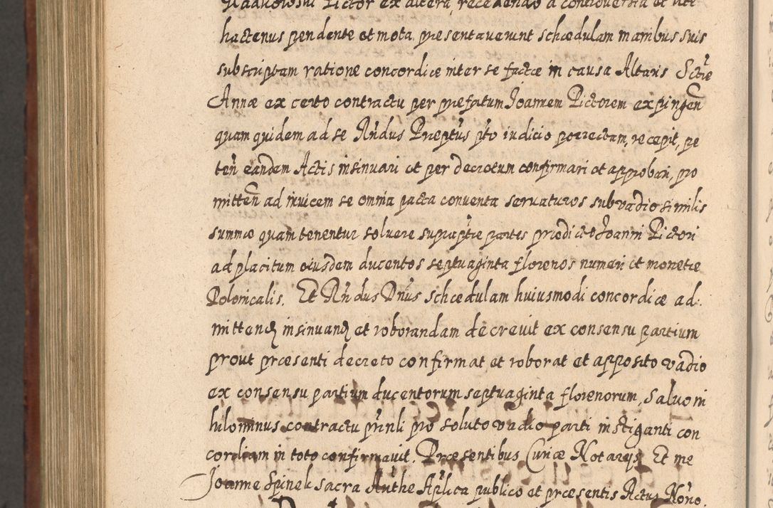 Zdjęcie nr 1175 dla obiektu archiwalnego: Acta actorum, causarum spiritualium, civilium, criminalium, obligationum, quietationum, inscpritionum, cessionum, decimarum, testamentorum R. D. Martini Szyszkowski, episcopi Cracoviensis, ducis Severiensis in annis 1620 - 1623. Tomus secundus.