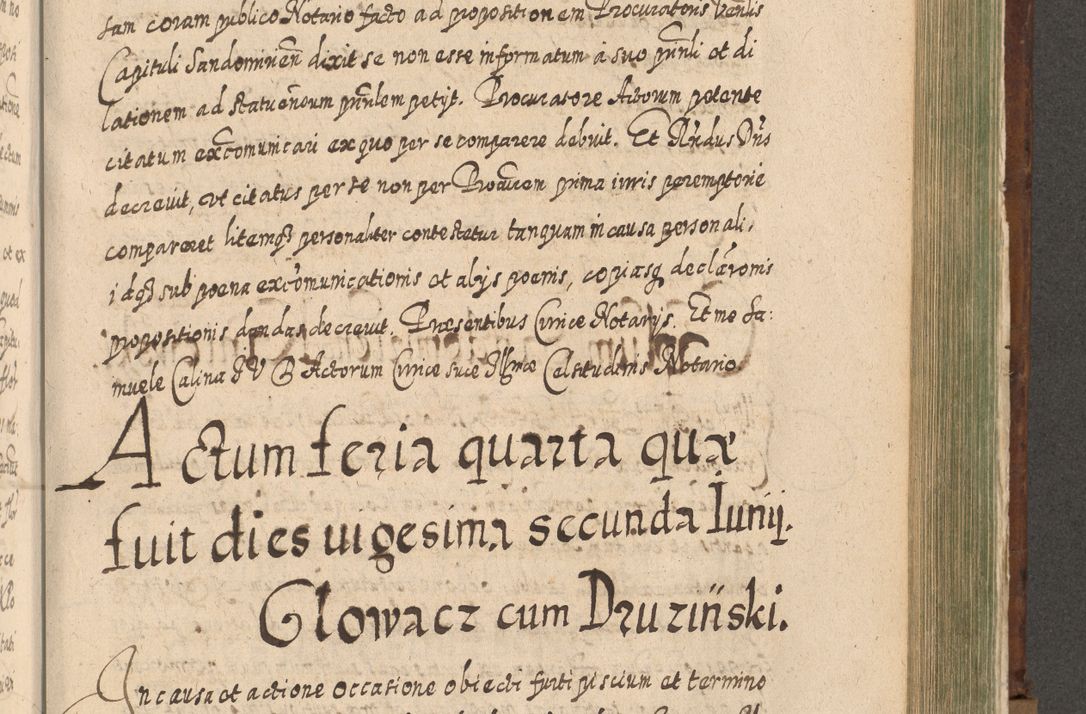 Zdjęcie nr 1172 dla obiektu archiwalnego: Acta actorum, causarum spiritualium, civilium, criminalium, obligationum, quietationum, inscpritionum, cessionum, decimarum, testamentorum R. D. Martini Szyszkowski, episcopi Cracoviensis, ducis Severiensis in annis 1620 - 1623. Tomus secundus.