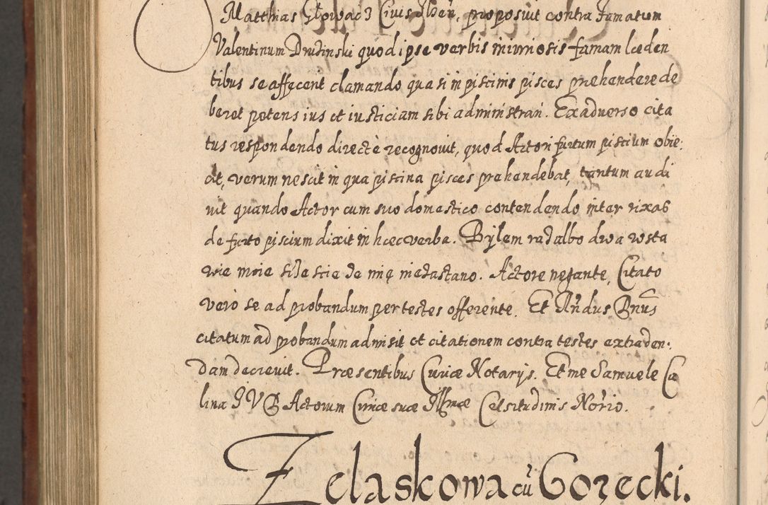 Zdjęcie nr 1165 dla obiektu archiwalnego: Acta actorum, causarum spiritualium, civilium, criminalium, obligationum, quietationum, inscpritionum, cessionum, decimarum, testamentorum R. D. Martini Szyszkowski, episcopi Cracoviensis, ducis Severiensis in annis 1620 - 1623. Tomus secundus.