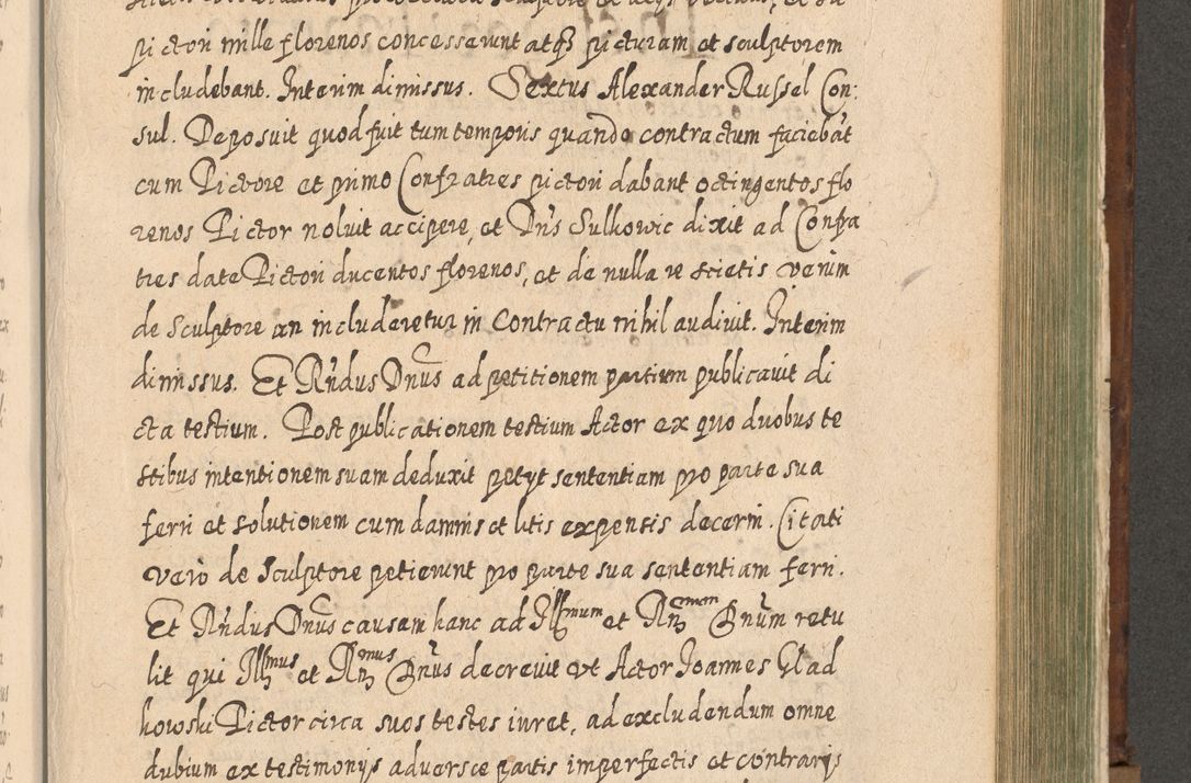 Zdjęcie nr 1162 dla obiektu archiwalnego: Acta actorum, causarum spiritualium, civilium, criminalium, obligationum, quietationum, inscpritionum, cessionum, decimarum, testamentorum R. D. Martini Szyszkowski, episcopi Cracoviensis, ducis Severiensis in annis 1620 - 1623. Tomus secundus.