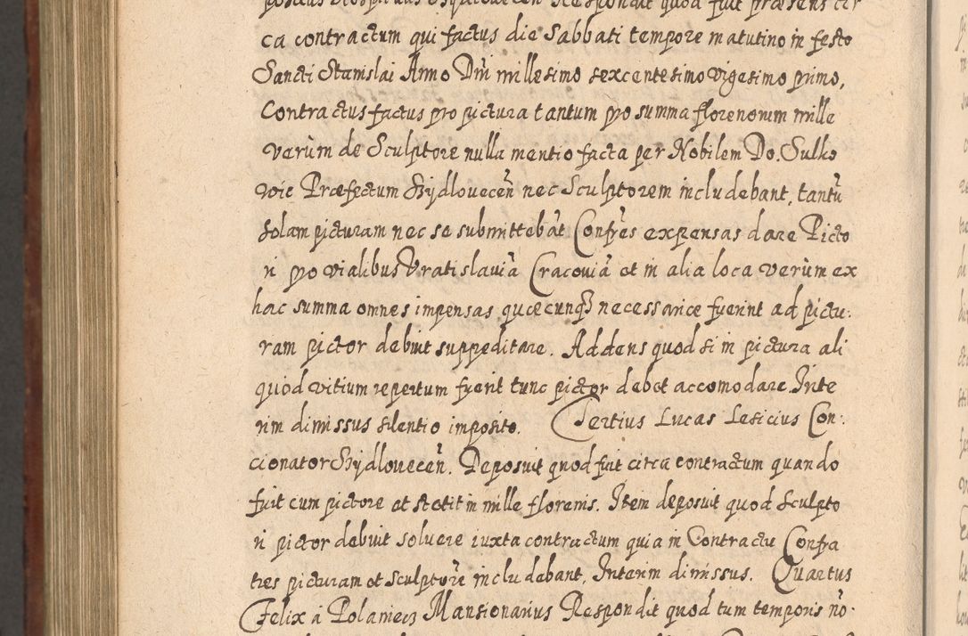 Zdjęcie nr 1161 dla obiektu archiwalnego: Acta actorum, causarum spiritualium, civilium, criminalium, obligationum, quietationum, inscpritionum, cessionum, decimarum, testamentorum R. D. Martini Szyszkowski, episcopi Cracoviensis, ducis Severiensis in annis 1620 - 1623. Tomus secundus.