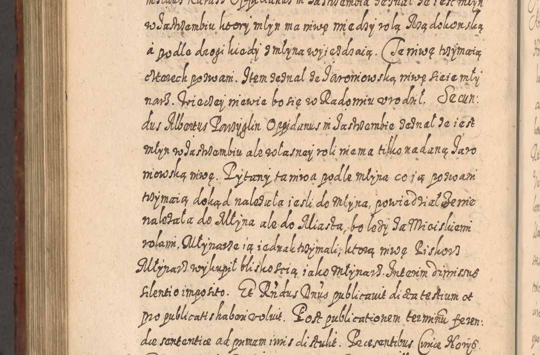 Zdjęcie nr 1159 dla obiektu archiwalnego: Acta actorum, causarum spiritualium, civilium, criminalium, obligationum, quietationum, inscpritionum, cessionum, decimarum, testamentorum R. D. Martini Szyszkowski, episcopi Cracoviensis, ducis Severiensis in annis 1620 - 1623. Tomus secundus.