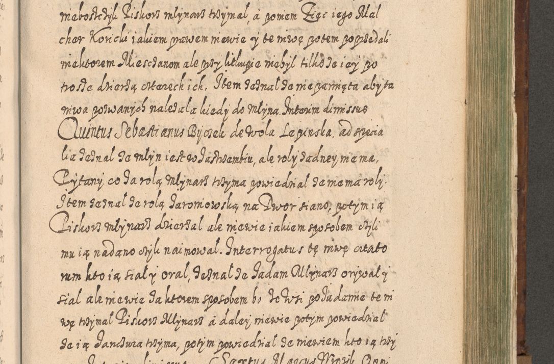 Zdjęcie nr 1158 dla obiektu archiwalnego: Acta actorum, causarum spiritualium, civilium, criminalium, obligationum, quietationum, inscpritionum, cessionum, decimarum, testamentorum R. D. Martini Szyszkowski, episcopi Cracoviensis, ducis Severiensis in annis 1620 - 1623. Tomus secundus.