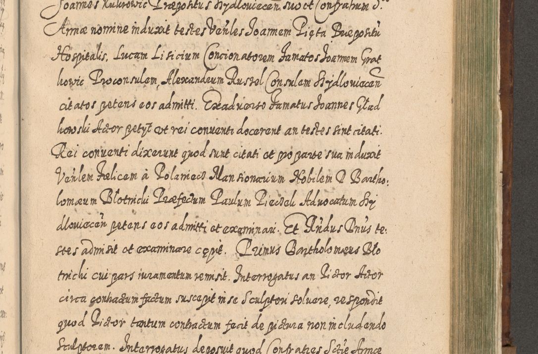 Zdjęcie nr 1160 dla obiektu archiwalnego: Acta actorum, causarum spiritualium, civilium, criminalium, obligationum, quietationum, inscpritionum, cessionum, decimarum, testamentorum R. D. Martini Szyszkowski, episcopi Cracoviensis, ducis Severiensis in annis 1620 - 1623. Tomus secundus.