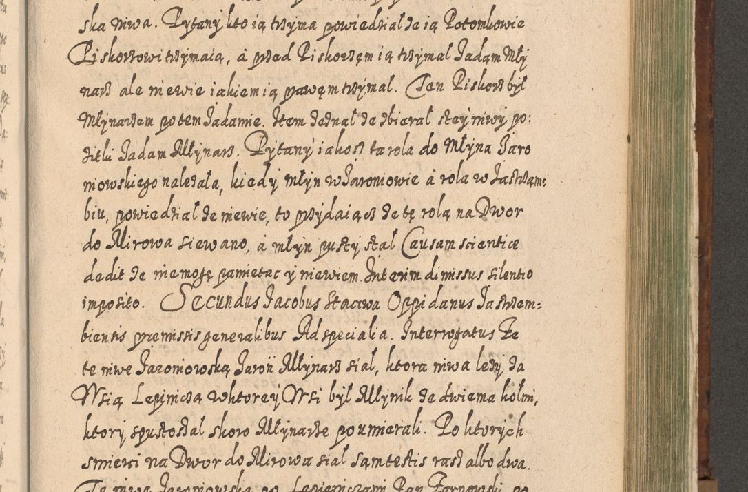 Zdjęcie nr 1156 dla obiektu archiwalnego: Acta actorum, causarum spiritualium, civilium, criminalium, obligationum, quietationum, inscpritionum, cessionum, decimarum, testamentorum R. D. Martini Szyszkowski, episcopi Cracoviensis, ducis Severiensis in annis 1620 - 1623. Tomus secundus.