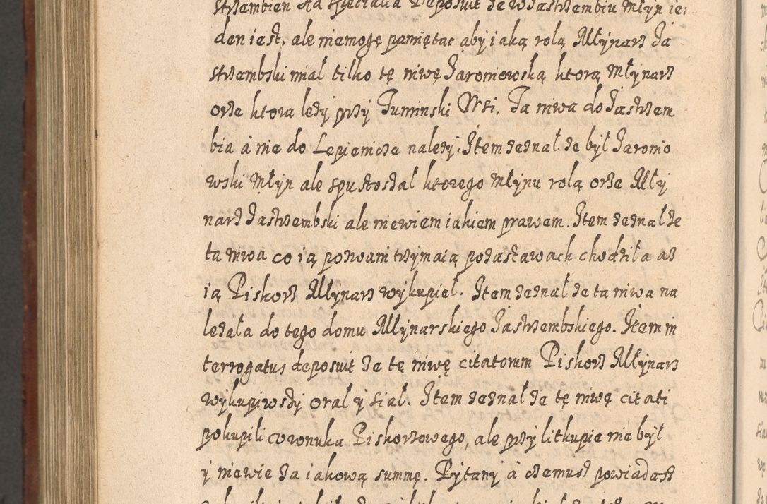 Zdjęcie nr 1157 dla obiektu archiwalnego: Acta actorum, causarum spiritualium, civilium, criminalium, obligationum, quietationum, inscpritionum, cessionum, decimarum, testamentorum R. D. Martini Szyszkowski, episcopi Cracoviensis, ducis Severiensis in annis 1620 - 1623. Tomus secundus.