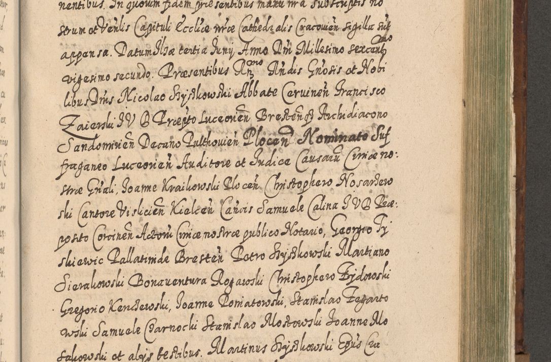 Zdjęcie nr 1152 dla obiektu archiwalnego: Acta actorum, causarum spiritualium, civilium, criminalium, obligationum, quietationum, inscpritionum, cessionum, decimarum, testamentorum R. D. Martini Szyszkowski, episcopi Cracoviensis, ducis Severiensis in annis 1620 - 1623. Tomus secundus.