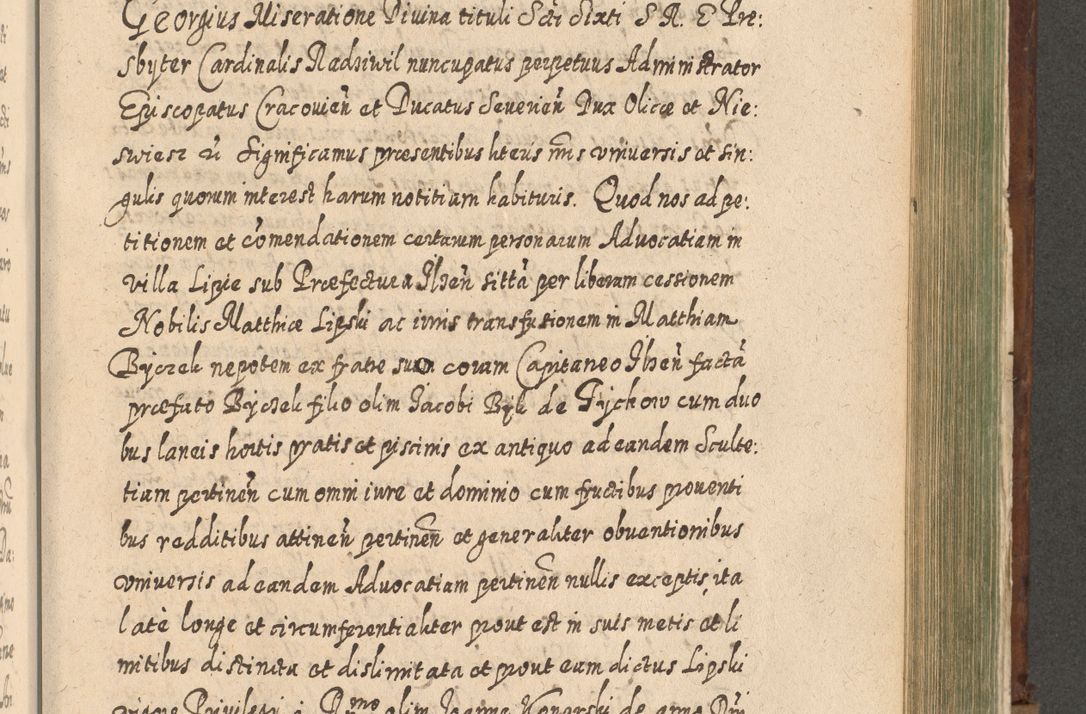 Zdjęcie nr 1146 dla obiektu archiwalnego: Acta actorum, causarum spiritualium, civilium, criminalium, obligationum, quietationum, inscpritionum, cessionum, decimarum, testamentorum R. D. Martini Szyszkowski, episcopi Cracoviensis, ducis Severiensis in annis 1620 - 1623. Tomus secundus.