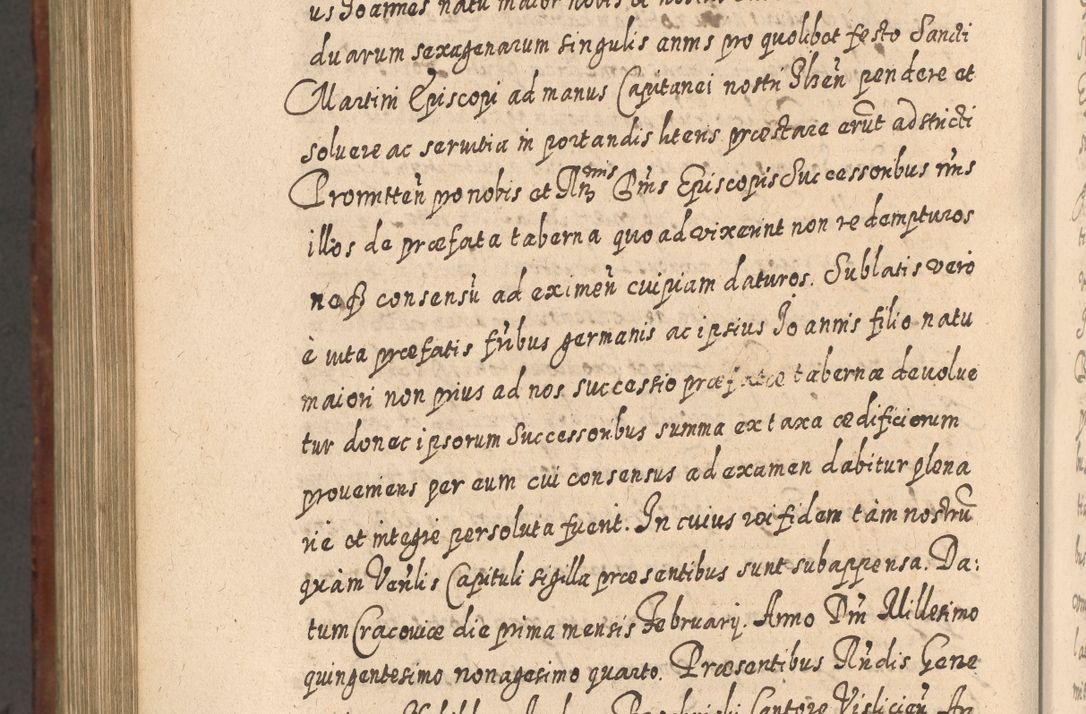 Zdjęcie nr 1145 dla obiektu archiwalnego: Acta actorum, causarum spiritualium, civilium, criminalium, obligationum, quietationum, inscpritionum, cessionum, decimarum, testamentorum R. D. Martini Szyszkowski, episcopi Cracoviensis, ducis Severiensis in annis 1620 - 1623. Tomus secundus.