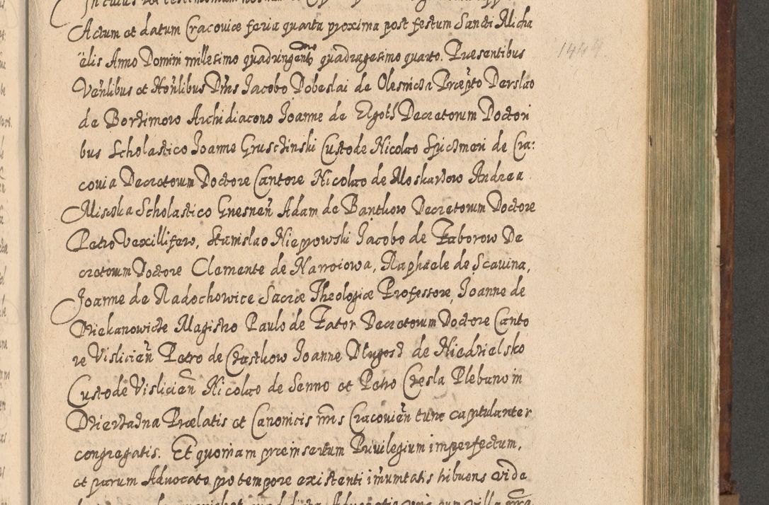 Zdjęcie nr 1138 dla obiektu archiwalnego: Acta actorum, causarum spiritualium, civilium, criminalium, obligationum, quietationum, inscpritionum, cessionum, decimarum, testamentorum R. D. Martini Szyszkowski, episcopi Cracoviensis, ducis Severiensis in annis 1620 - 1623. Tomus secundus.